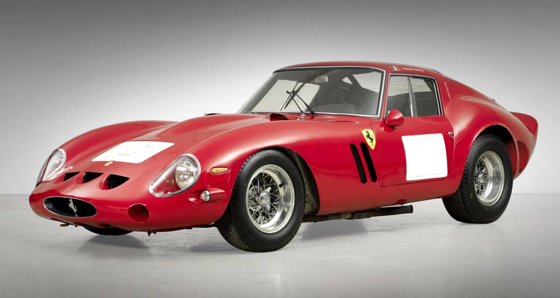 Il 2014  stato da record per le rosse classiche. Nella classifica delle pi costose infatti nove su dieci sono auto di Maranello. Cominciamo dalla numero uno: la Ferrari 250 GTO del 1962 venduta all&#39;asta al Quail Lodge - durante la settimana californiana di Peeble Beach - per  la cifra record 38,115 milioni di dollari